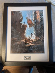 Gerahmte Poster Fallout 4 - Street Scene 30 × 40 - Bild 1 von 2
