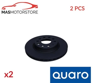 BREMSSCHEIBEN SATZ PAAR VORNE QUARO QD7442HC 2PCS A NEU OE QUALITÄT - Bild 1 von 12