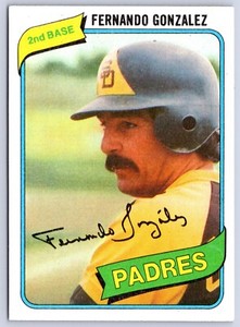 FERNANDO GONZALEZ 1980 TOPPS 80 NO 171 NRMINT+             45334