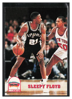 1993-94 Hoops #404 Sleepy Floyd - Image 1 of 2
