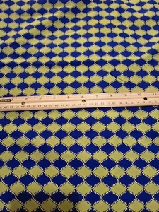 New, Unwashed Origins By Jennifer Young For Benartex Blue & Green Fabric - Picture 1 of 5