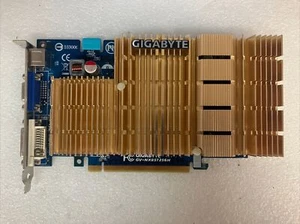 Vintage Gigabyte GeForce 8500GT 256MB GDDR2 PCI-E VGA DVI Video Graphics Card ~ - Picture 1 of 8
