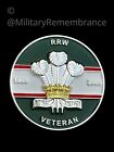 Royal Regiment of Wales RRW Veteran Colours Lapel Pin (VET26)