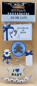 Keepsake Essentials BABY EMBELLISHMENTS 3D Die Cuts Scrapbook Stickers BRAND NEW - Picture 1 of 7