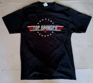 Top Grandpa Black T Shirt for Men's Medium - Picture 1 of 5