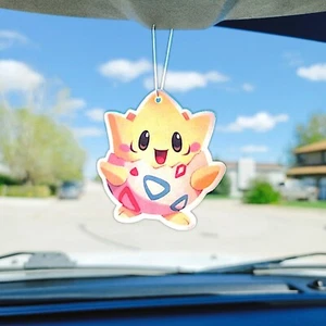 Togepi Car Freshies 3 PACK Car Decor Vehicle Charm Organic Fragrance Pokémon - Picture 1 of 1