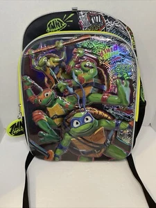 Teenage Mutant Ninja Turtles TMNT 16" Backpack - Picture 1 of 4