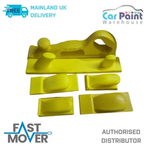 Fast Mover Tools FMT5537 Hand Sanding Block Kit 6pc Hook & Loop H&L - Picture 1 of 6