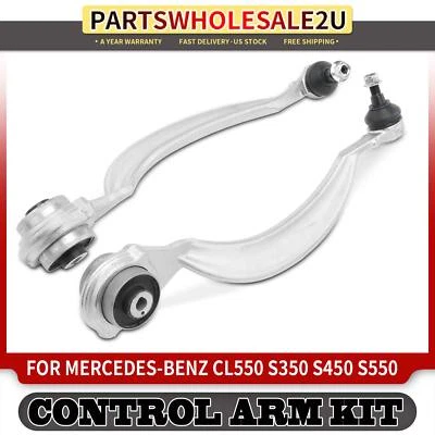 2Pcs Front Lower Forward Control Arm w/Ball Joint for Mercedes-Benz CL550 S350 - Image 1 of 4