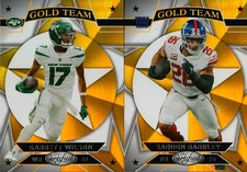 2023 Panini Certified Football Gold Team Insert Singles- You Pick for Set