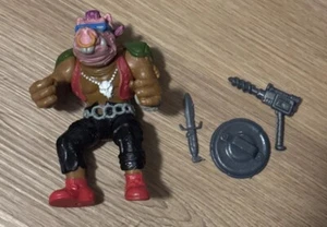 COMPLETE 1988 BEBOP BE BOP Soft Head TMNT NINJA TURTLES ACTION FIGURE - Picture 1 of 4
