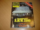 Europe Auto N° 29 BMW 2500.Audi 100 LS / 504 Injection / Fiat 125 S