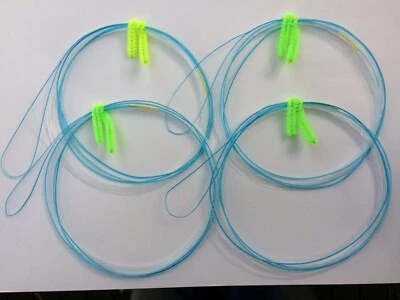 4 líderes de cuerda Shimano Hollow Ace y 40 lb Berkley Mono 6 m Foto 1 de 4