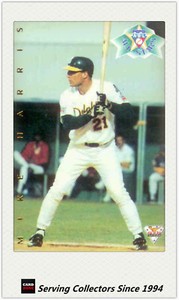 1994 Futera Australia Baseball Card Regular All Stars #125 Mike Harris-Correct-