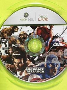 Microsoft - Xbox 360 Marvel: Ultimate Alliance DISC ONLY *Tested* Replaced Case - Picture 1 of 13