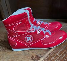 NEW Ringside Diablo Low Top Boxing Wrestling Shoes Boots Red White sz 10