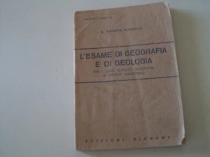 BIGNAMI L'ESAME DI GEOGRAFIA E GEOLOGIA PER LICEO - A. DARODA MARGUATI - 1973 - Foto 1 di 4