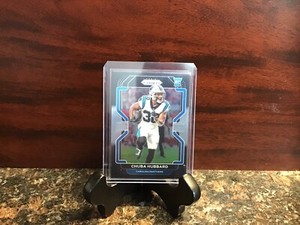 🏈 2021 Panini Chronicles Chuba Hubbard Prizm Black Silver #PB-24 Panthers