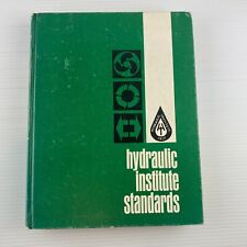 HYDRAULIC INSTITUTE STANDARDS 13th Edition HARDCOVER 1975 CHEMICAL ENGINEERING