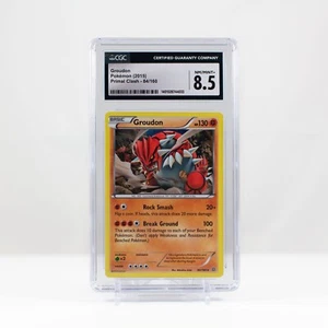 2015 Pokemon Groudon Primal Clash 84/160 - CGC 8.5 - Bild 1 von 3