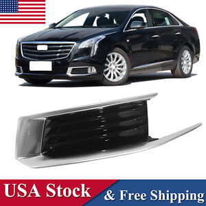 For 2018-2019 Cadillac XTS Left Front Lower Bumper Grille Fog Light Cover Trim