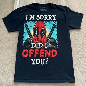 Marvel M Deadpool I'm Sorry Did I Beleidigt You? Grafik T-Shirt Tee JL - Bild 1 von 10