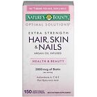 Nature's Bounty Extra Strength Hair Skin Nails, 5000mcg of Biotin