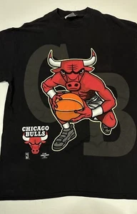 Camisa De Colección Chicago Bulls Para Hombres NBA Talla Grande Negra Baloncesto 1996 Streetwear - Imagen 1 de 8