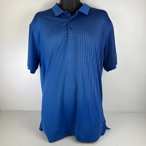Puma Golf Polo Shirt Mens L blue/Black 61/81 - Picture 1 of 9