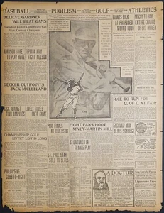 1904 Chicago Sports Page - White Sox Manager Fielder Jones - Picture 1 of 1