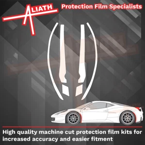 Se adapta a Ferrari 458 Italia 2009-15 borde de arco protector de astillas de piedra película de protección de pintura - Imagen 1 de 3