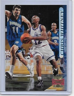 1996-97 Stadium Club Members Only CHRIS WHITNEY #165 Washington Bullets - Image 1 of 2