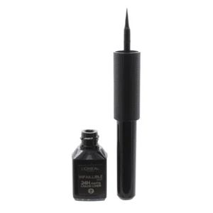 L'Oreal Black Eyeliner Infaillible 24Hour Matte Liquid Eye Liner Pen - NEW - Picture 1 of 2