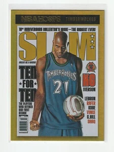 2020-21 Hoops KEVIN GARNETT Slam #11 Timberwolves NBA-HOLO - Picture 1 of 2