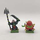 Warhammer The Old World Goblins Skarsnik and Gobbla Metal AT205