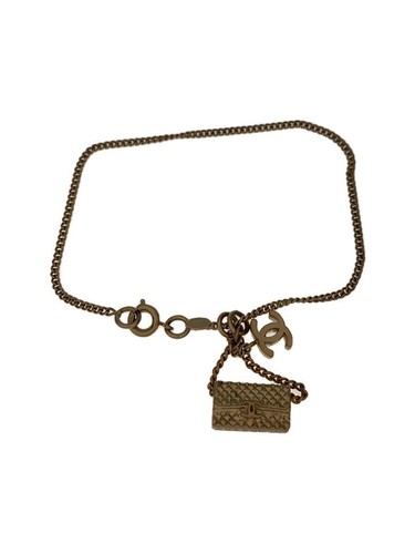 CHANEL Bracciale Catena Materasso GLD CCmark Logo P0016625