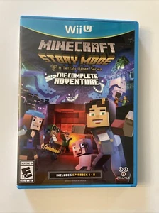 Minecraft Story Mode: The Complete Adventure (Nintendo Wii U, 2016) Episodes 1-8 - Picture 1 of 3