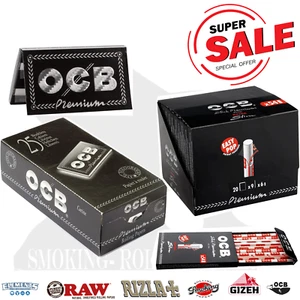 Cartine OCB Premium Doppie Corte + Filtri Ultra Slim 5.7mm Pocket Pack - Zdjęcie 1 z 3