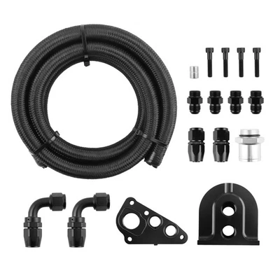 Kit de reubicación de filtro de aceite Billet apto para Mustang GT 96-2010 Ford 4,6 L 5,4 L Foto 1 de 4