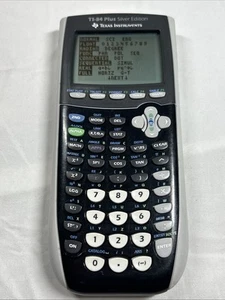Texas Instruments TI-84 Plus Silver Edition Graphing Calculator - Picture 1 of 6