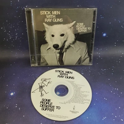Stick Men With Ray Guns - Some People Deserve To Suffer CD RARE 2002 Emperor HTF Foto 1 de 4
