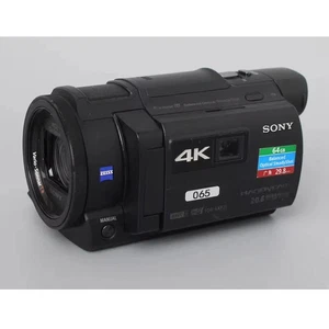 π2025-SONY FDR-AXP35 4K Video Camera Handycam 10x Optical Black Beautiful - Picture 1 of 8