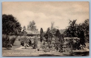 Stewart Gardens Grove Beach CONN. Postcard - Picture 1 of 2