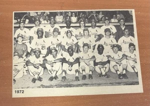 Tarjeta de equipo de ligas menores TCMA Cedar Rapids 1972 3 1/2” X 5” - Imagen 1 de 2