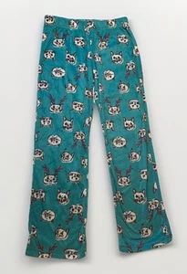 FLIRTITUDE Sleepwear Women  PJ Lounge Pants Size Medium cats very soft  - Picture 1 of 4