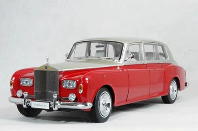 Kyosho 1/18 Rolls Royce Phantom VI Red / Light Beige Diecast Model - Image 1 of 3