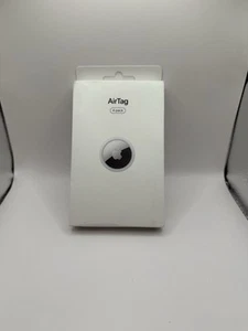 Apple AirTag 4 Pack SILVER NIB Tracker MX542LL/A Model A2187 SEALED BOX! - Zdjęcie 1 z 2