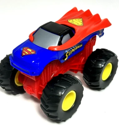 Monster Jam Superman 2010 Hot Wheels 1:43 fricción Monster Truck plástico Foto 1 de 4
