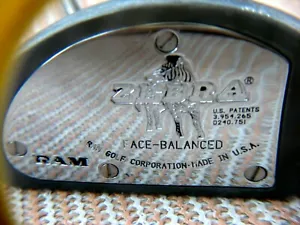 Ram Zebra Face-Balanced Putter / 35.5" Steel Shaft /Pro Only Grip W / Headcover - Picture 1 of 12