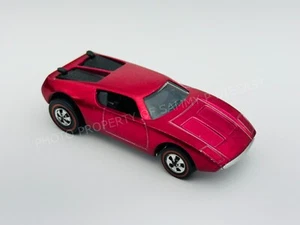 Hot Wheels Redline AMX/2 Rose US Black Interior Very Nice !!! - Picture 1 of 5